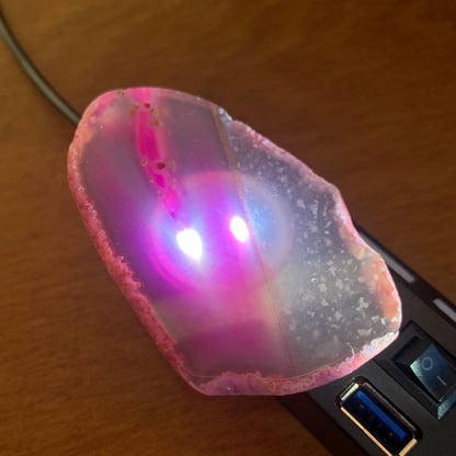 USB AGATE LAMP LIGHTS