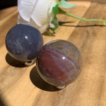 OCEAN JASPER SPHERES (VARIOUS SIZES)