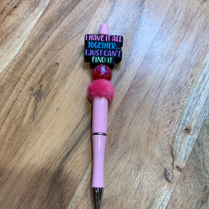 BEAD PENS A-J