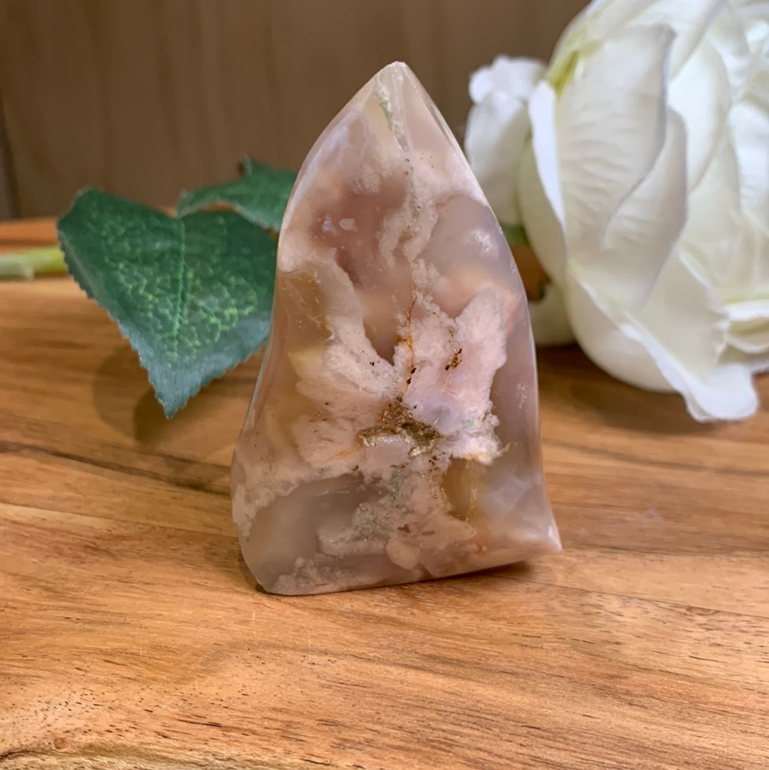 FLOWER AGATE FLAME (CHERRY BLOSSOM)