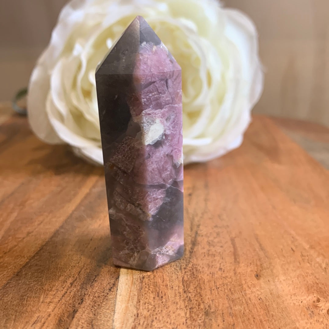 PLUM BLOSSOM TOURMALINE POINTS