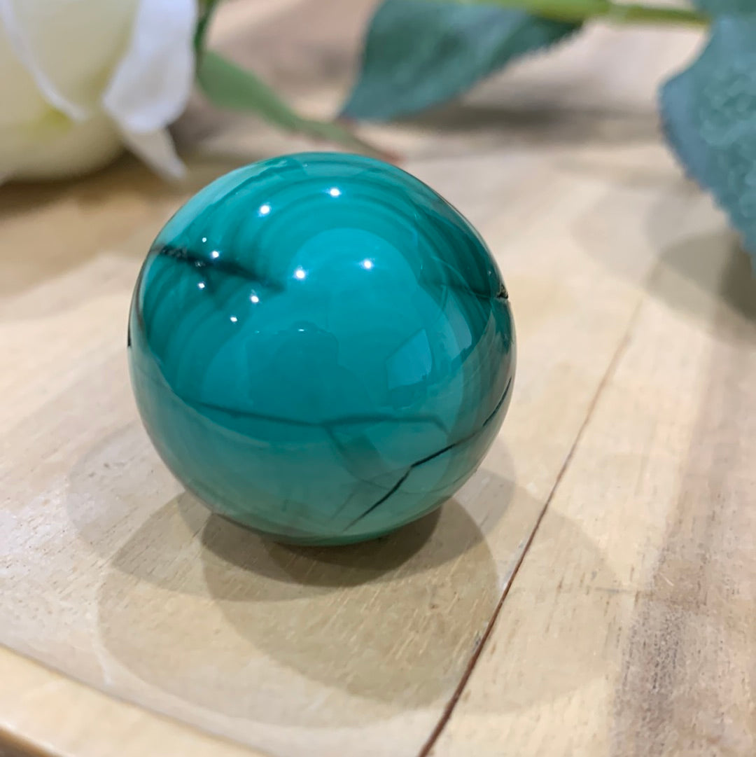 MALACHITE SPHERES (SMALL)