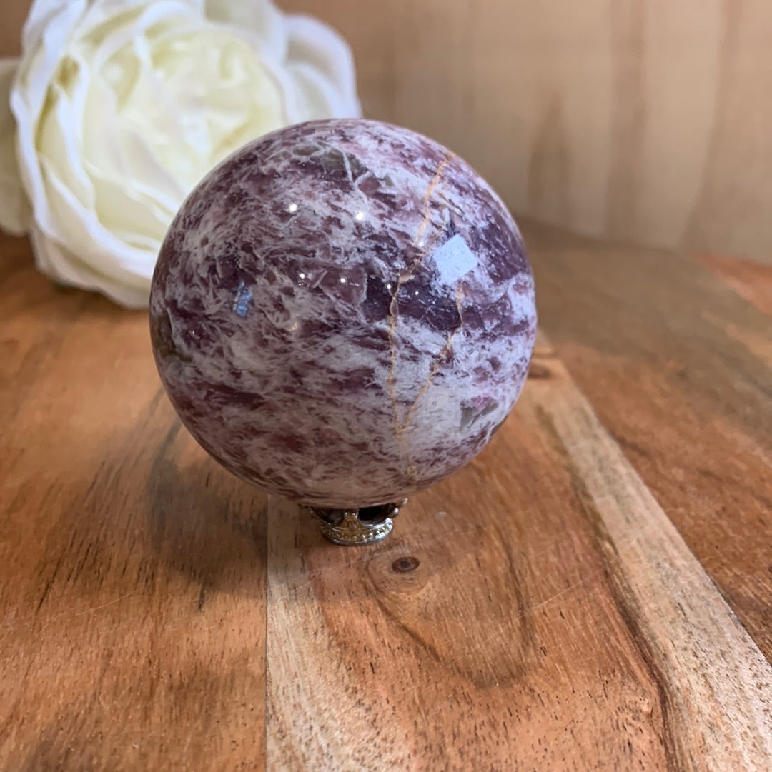 PINK TOURMALINE SPHERE