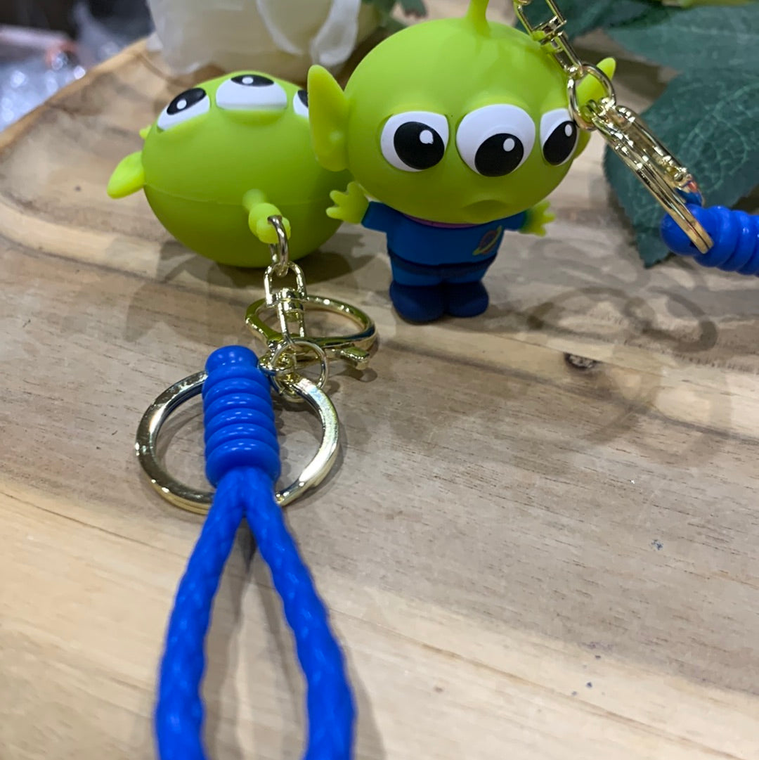 SOFT PLUSH KEYRINGS, MANY CHARACTERS