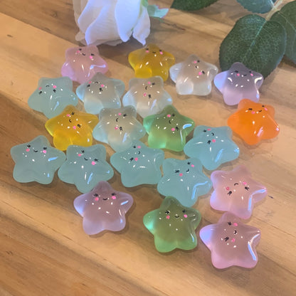 GLOW IN THE DARK STARS (NON CRYSTAL LUMINOUS RESIN)