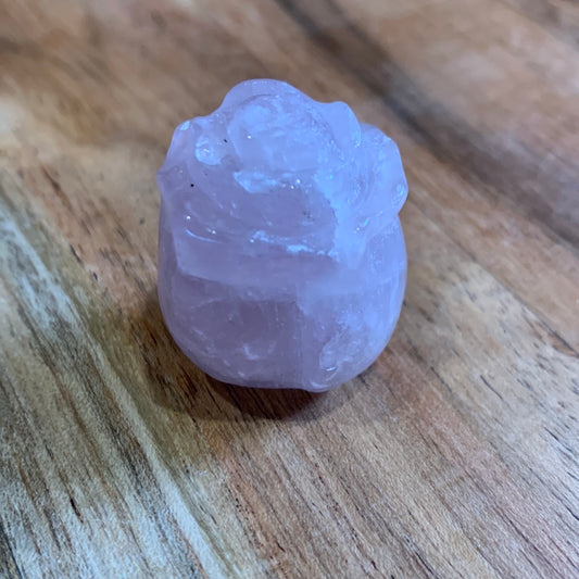 ROSE QUARTZ ROSE HEAD
