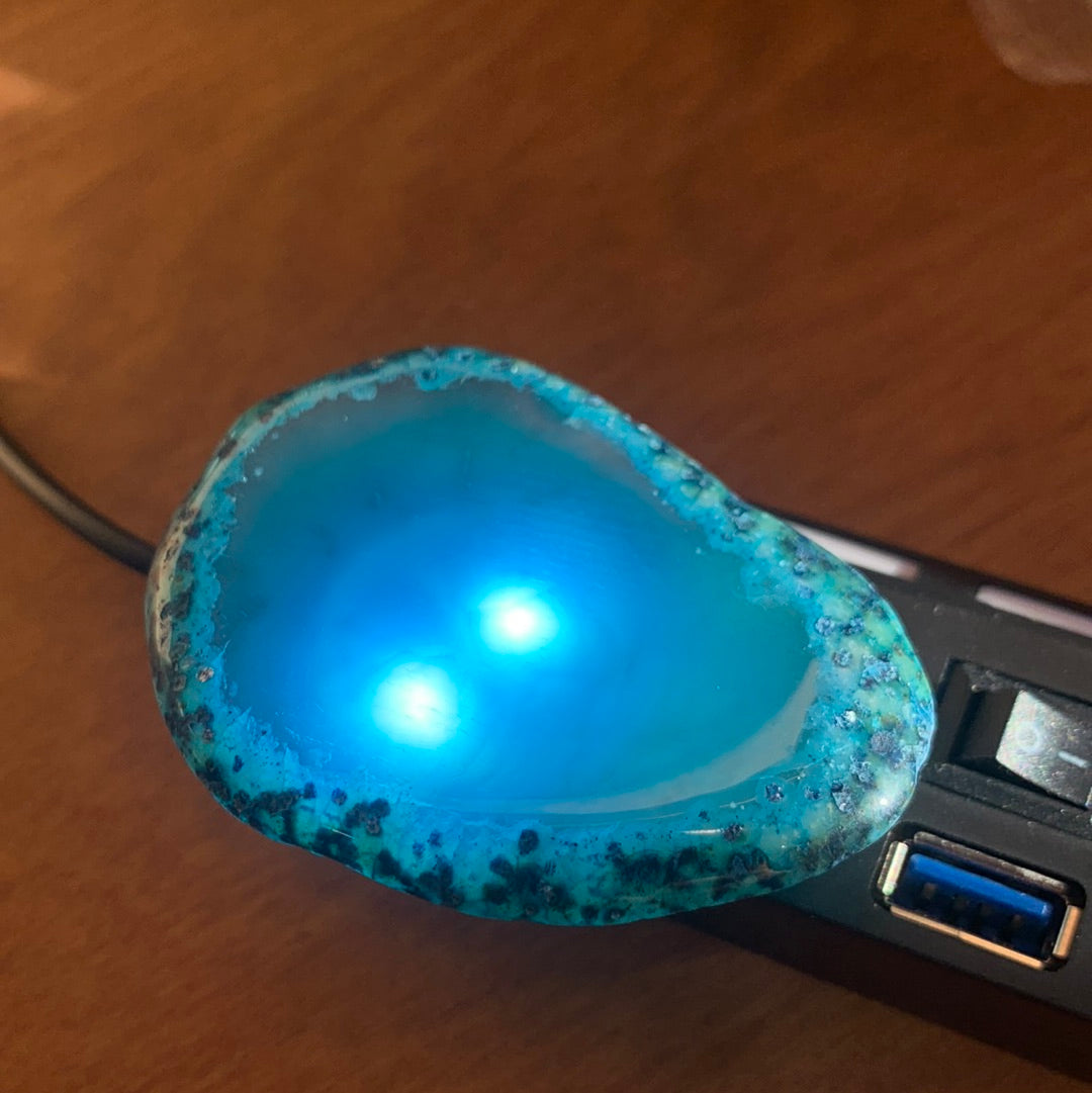 USB AGATE LAMP LIGHTS