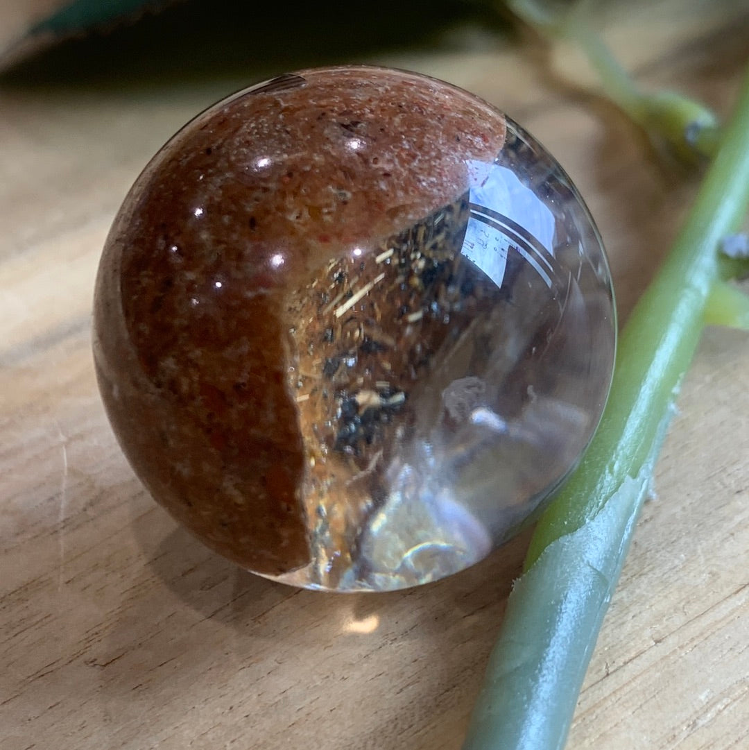 GARDEN QUARTZ SPHERE