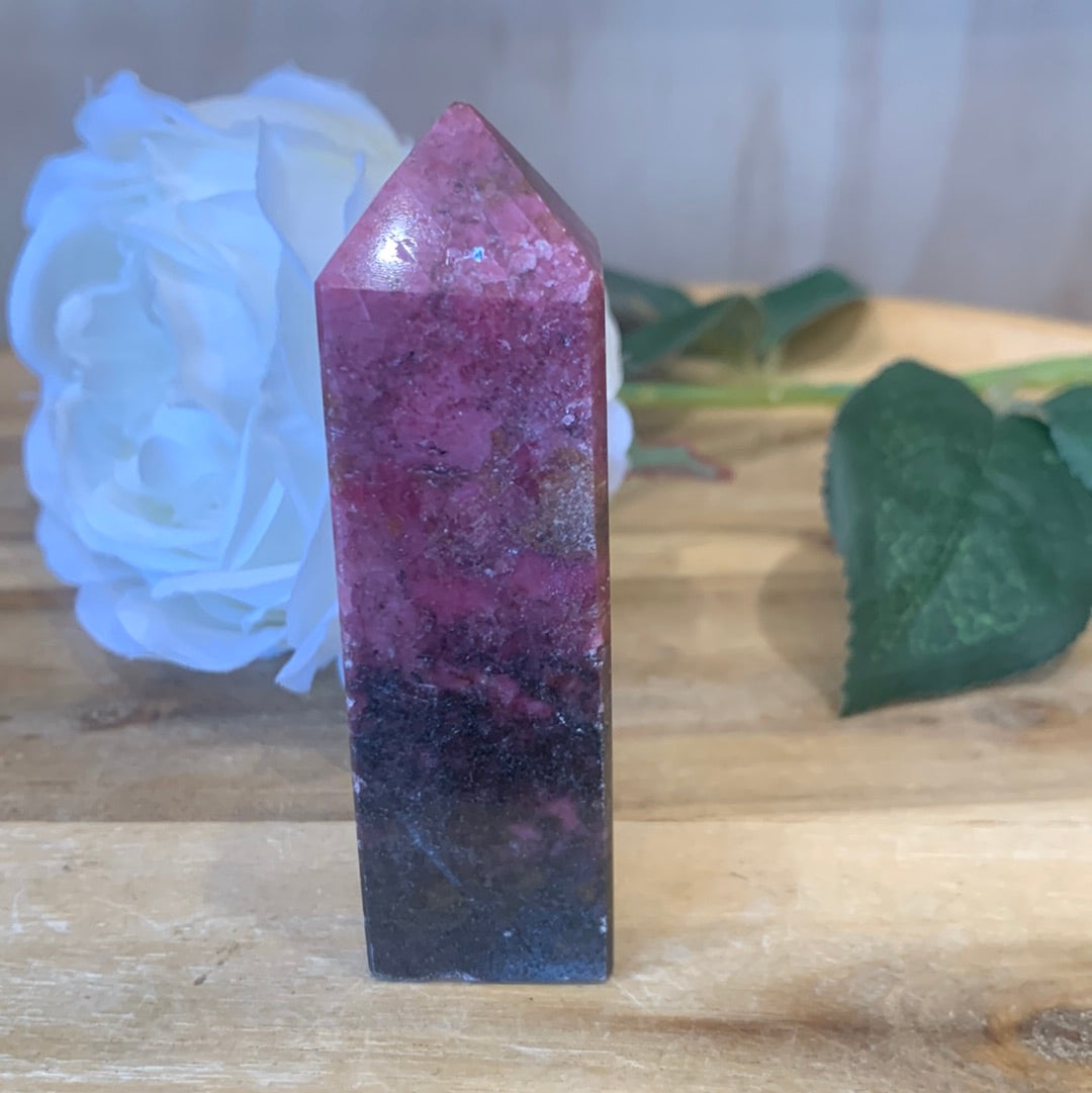 RUBY & TOURMALINE POINT