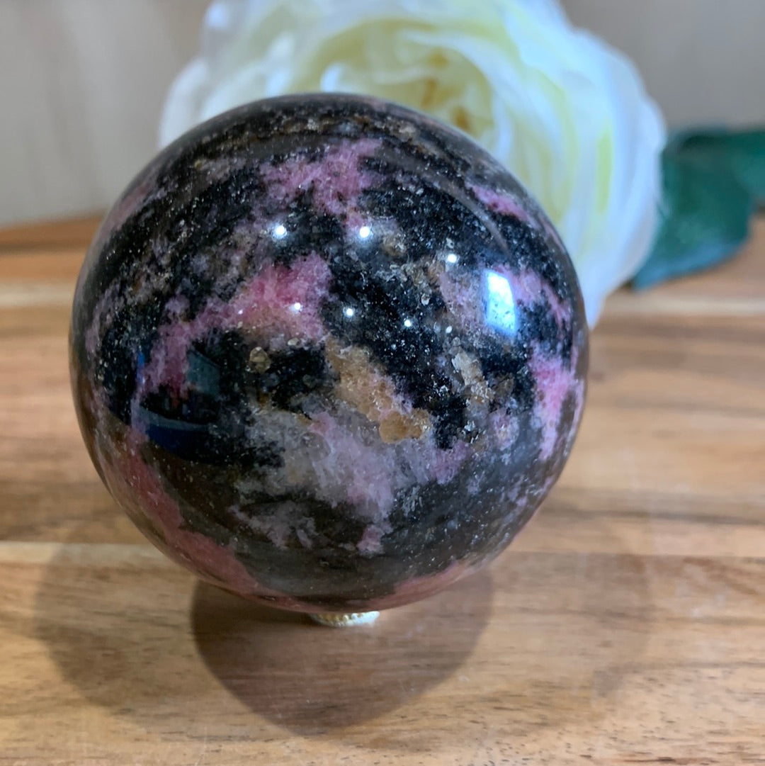 RHODONITE SPHERES