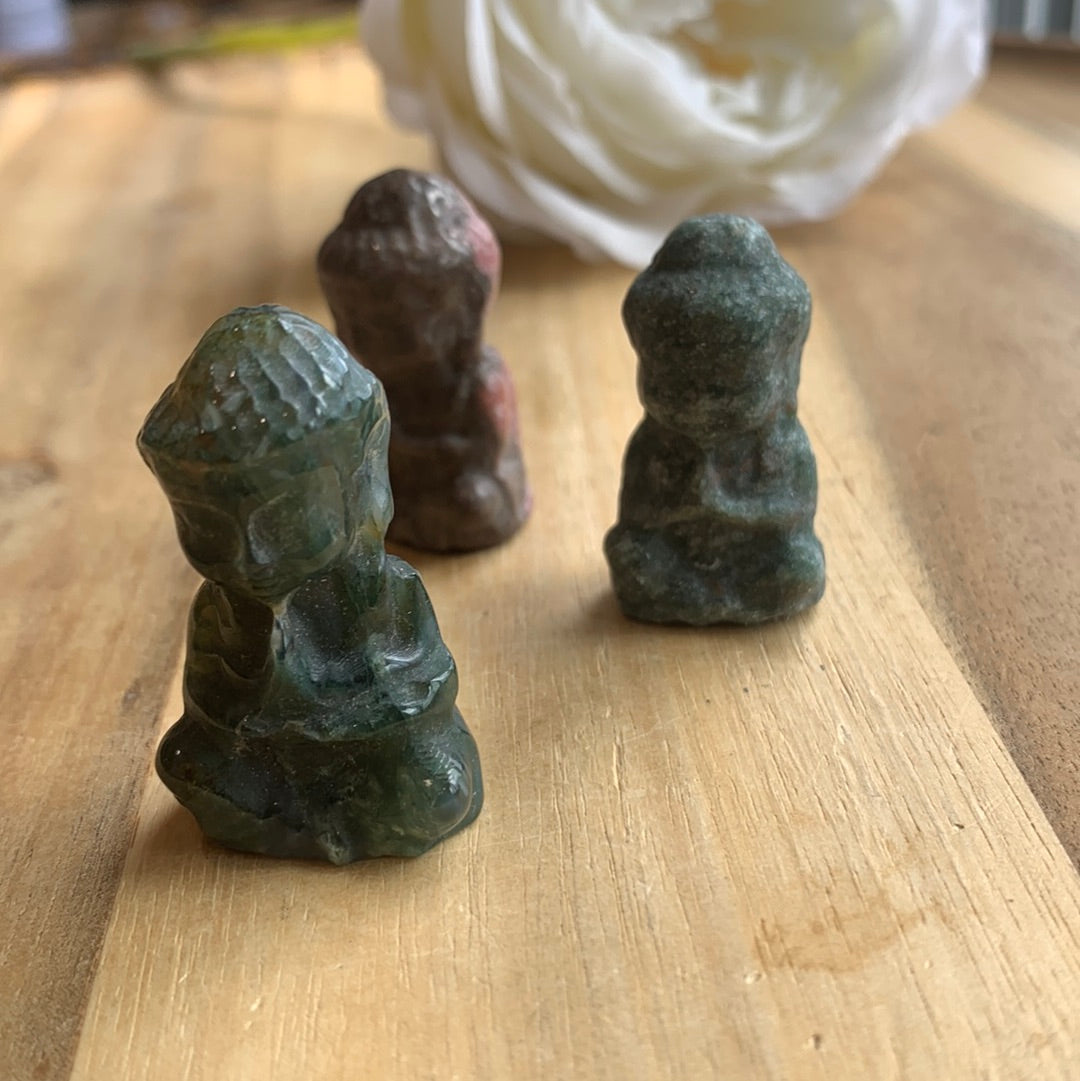 CRYSTAL BUDDHAS