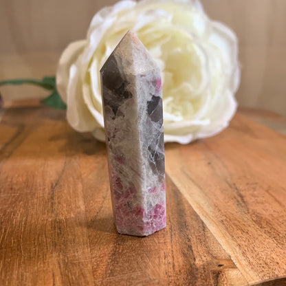 PLUM BLOSSOM TOURMALINE POINTS