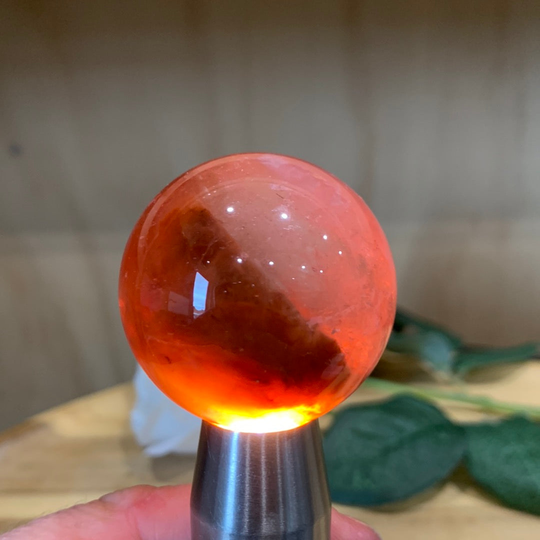 GARDEN QUARTZ SPHERE