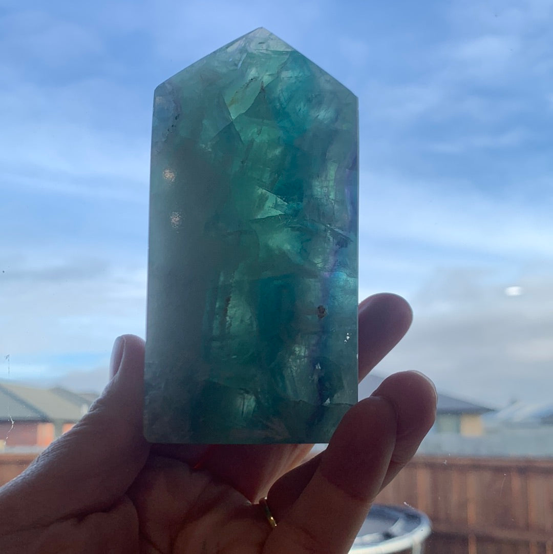 SNOWFLAKE FLUORITE TOWERS