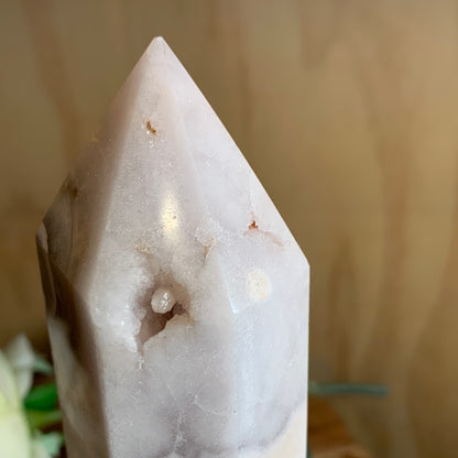 PINK AMETHYST TOWERS (LARGE)