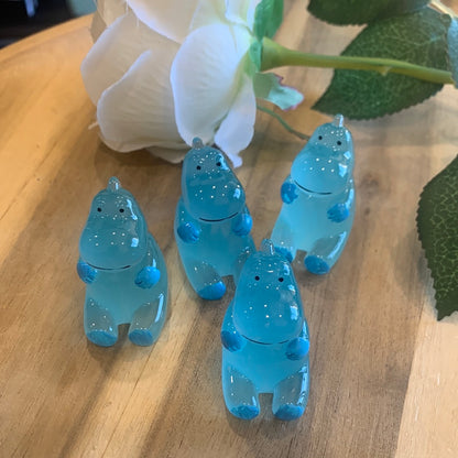 GLOW IN THE DARK DINOSAURS (NON CRYSTAL LUMINOUS RESIN)