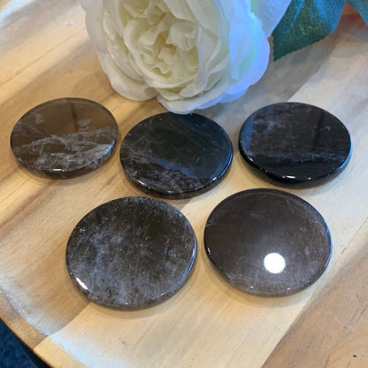 SMOKEY QUARTZ ROUNDS