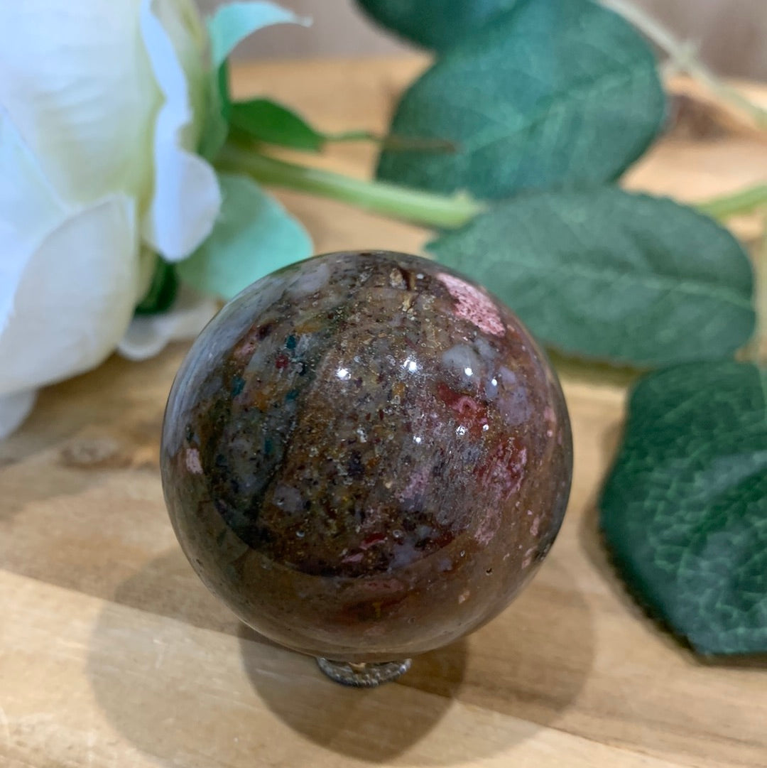 OCEAN JASPER SPHERES (VARIOUS SIZES)