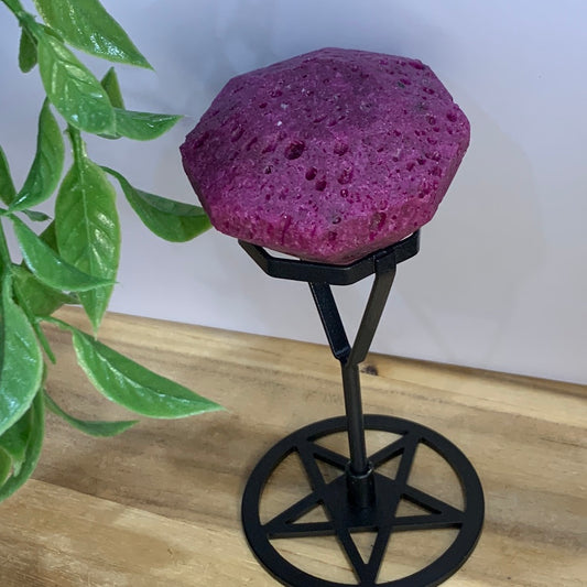 HONEYCOMB RUBY DIAMOND WITH STAND