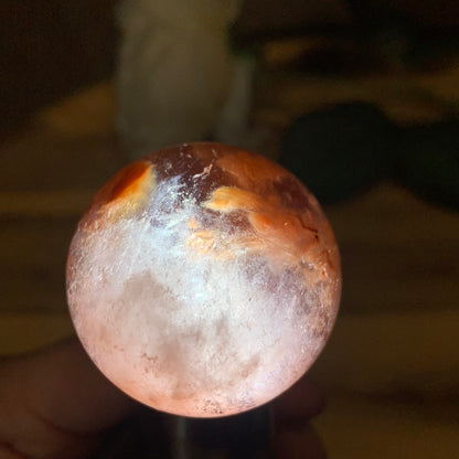 GARDEN QUARTZ SPHERE