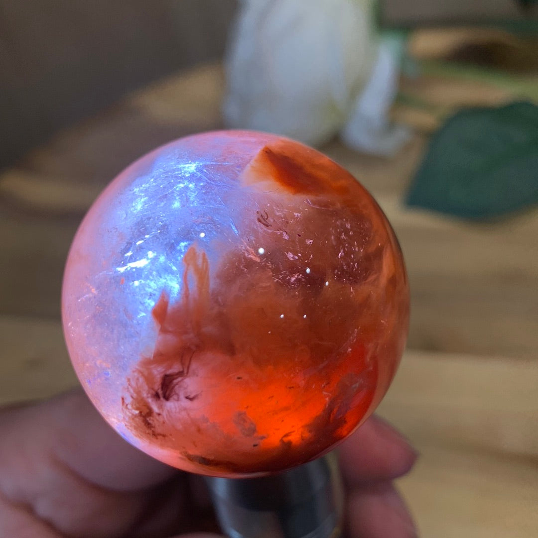 GARDEN QUARTZ SPHERE