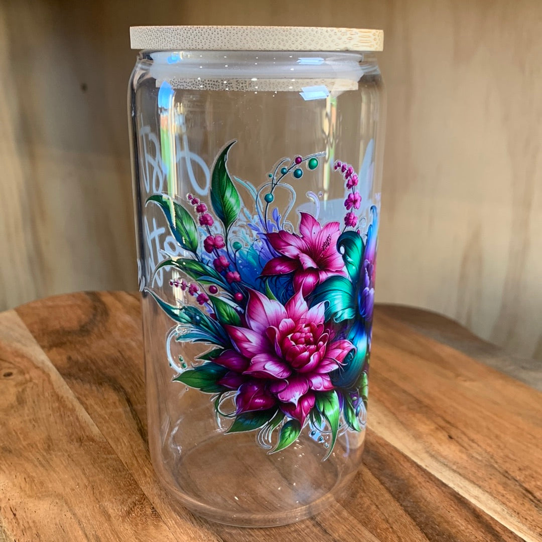 16oz FROSTED & CLEAR CUPS + YOUR CHOICE OF WRAP