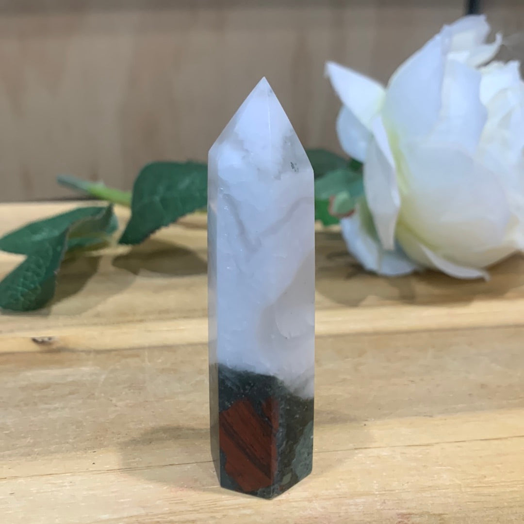 AFRICAN BLOODSTONE POINTS