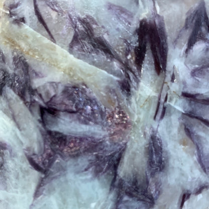 PURPLE MICA SLAB WITH STAND