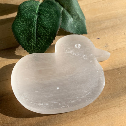 SELENITE DUCK BOWL