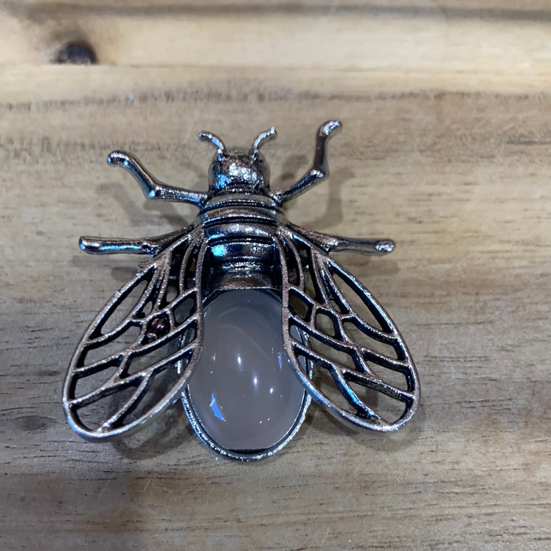 CRYSTAL BEE BROACHES