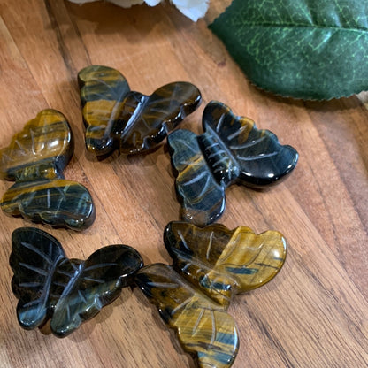 CRYSTAL BUTTERFLIES SMALL & LARGE