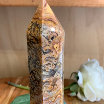 CRAZY LACE AGATE TOWER