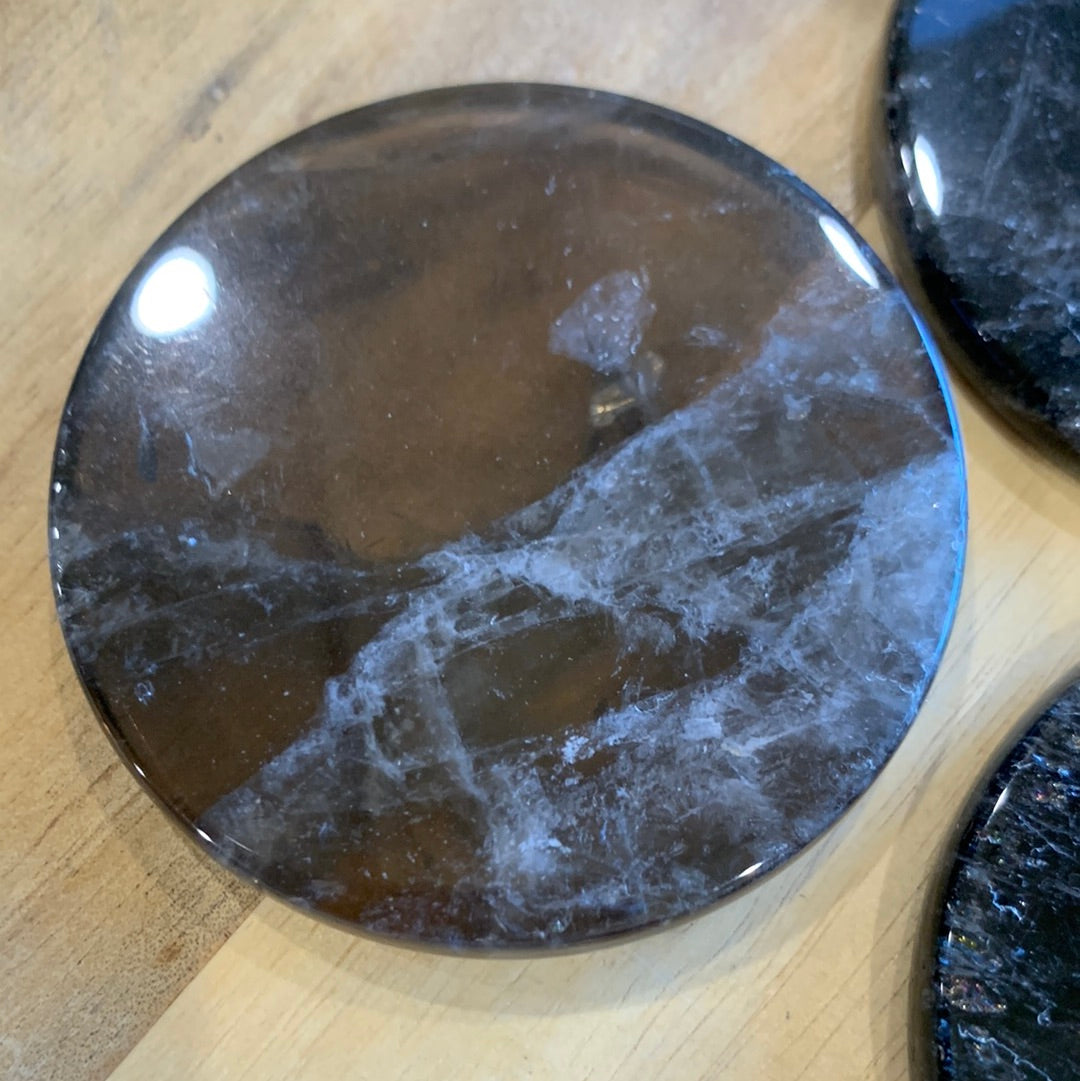 SMOKEY QUARTZ ROUNDS