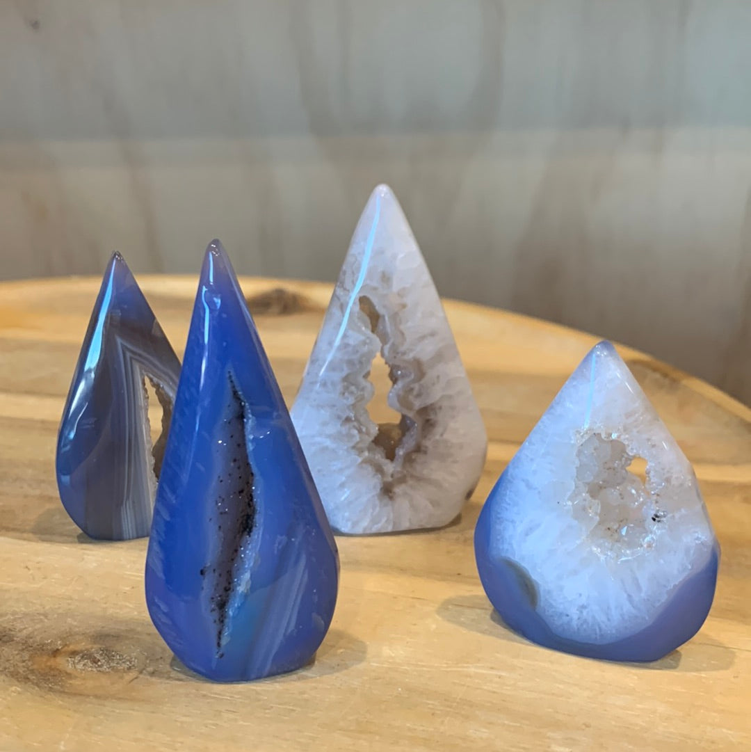 BLUE AGATE FREEFORMS