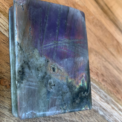 LABRADORITE BIBLE WITH STAND