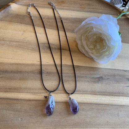 AMETHYST RAW PENDANT