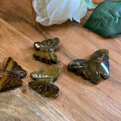 CRYSTAL BUTTERFLIES SMALL & LARGE