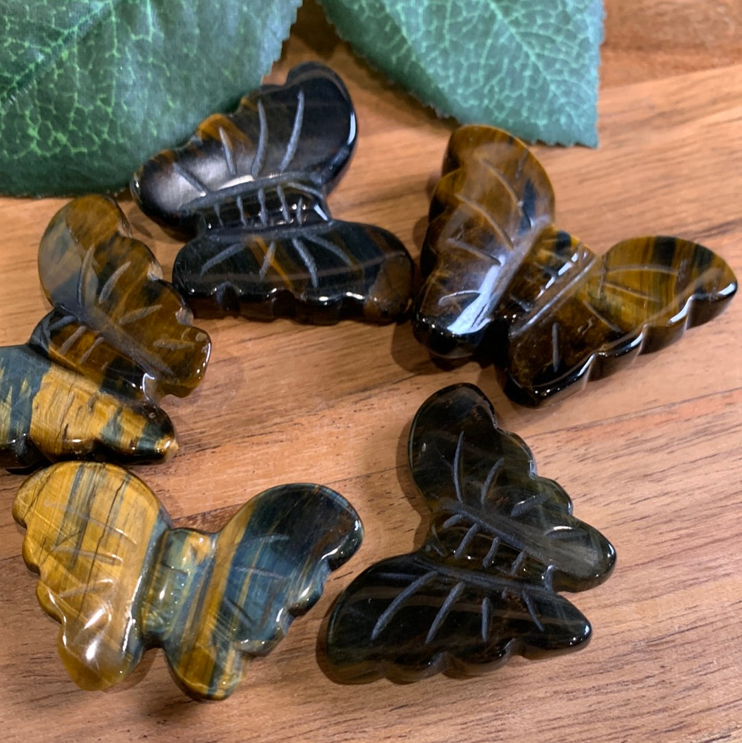 CRYSTAL BUTTERFLIES SMALL & LARGE