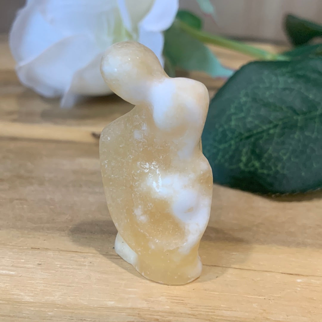 HONEY CALCITE COUPLE