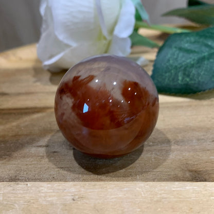 GARDEN QUARTZ SPHERE