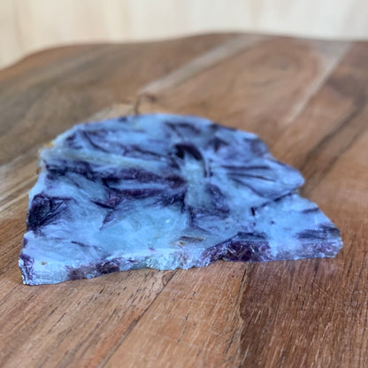 PURPLE MICA SLAB WITH STAND