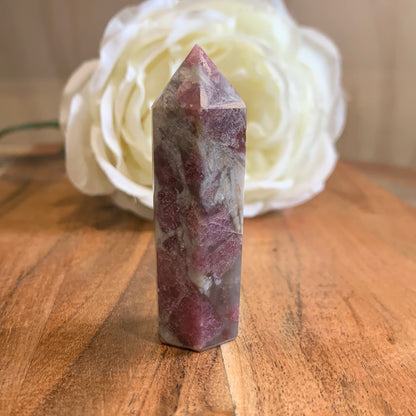 PLUM BLOSSOM TOURMALINE POINTS