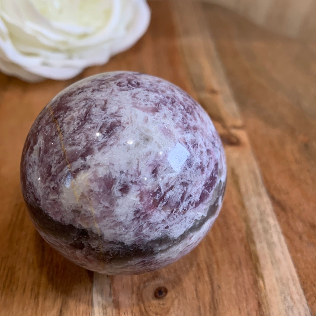 PINK TOURMALINE SPHERE