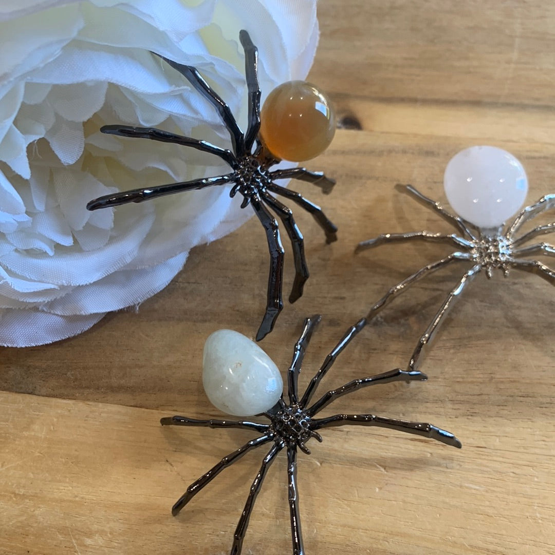 SPIDER WITH CRYSTAL BODIES