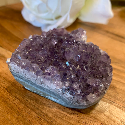 AMETHYST CLUSTER HEART