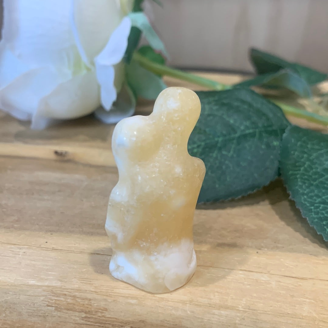 HONEY CALCITE COUPLE