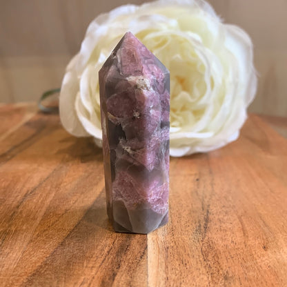 PLUM BLOSSOM TOURMALINE POINTS