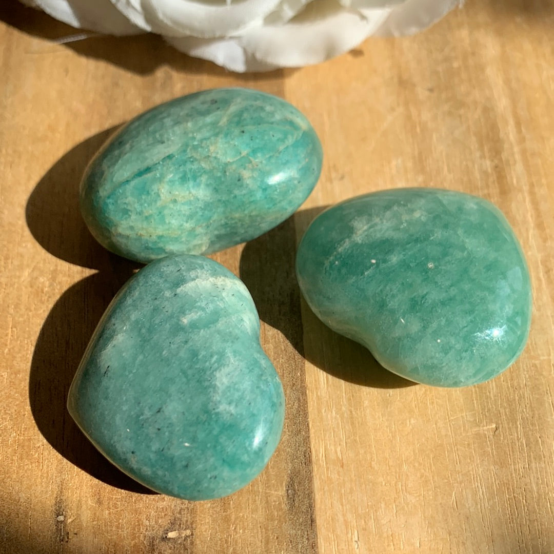 GREEN AVENTURINE HEARTS