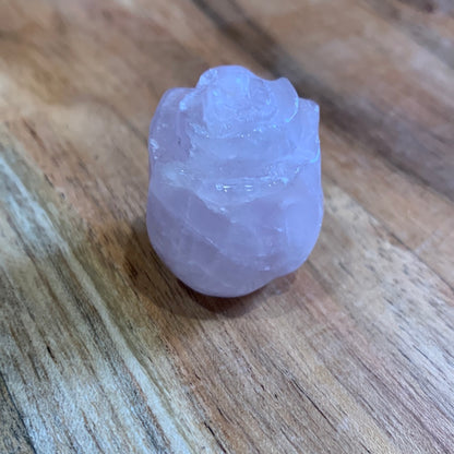 ROSE QUARTZ ROSE HEAD