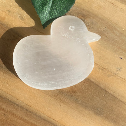 SELENITE DUCK BOWL